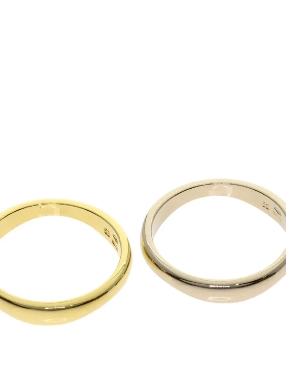 Cartier Lovemi 52 Ring 18k Yellow Gold 18k White